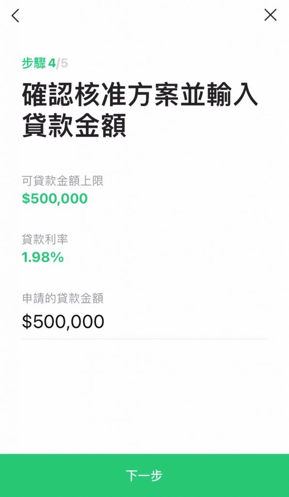 LINE Bank 臨用金 循環信貸
